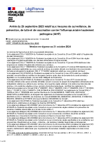 AM_25sept2023_surveillance prévention lutte IAHP