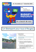 Vote budget participatif