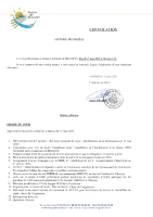 Convocation CM 17 juin 2025
